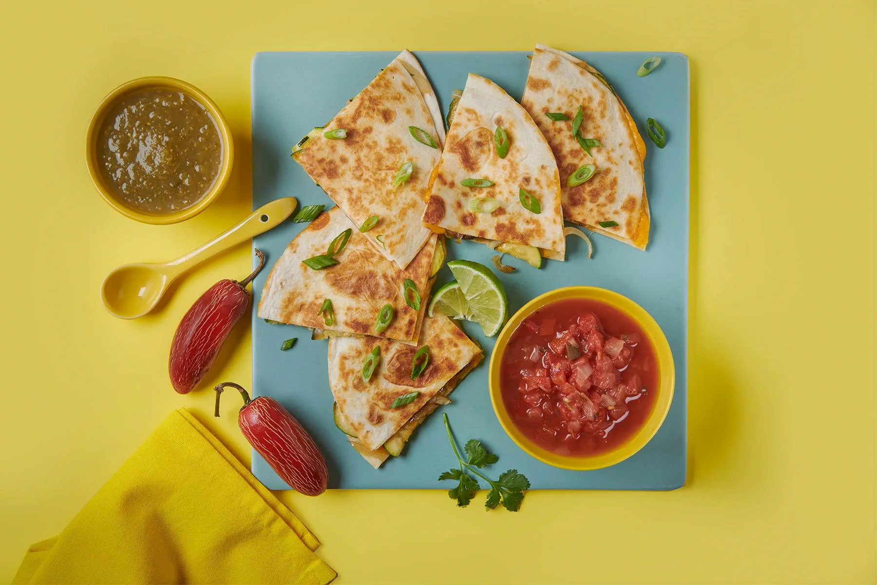 recipe image Veggie Quesadillas