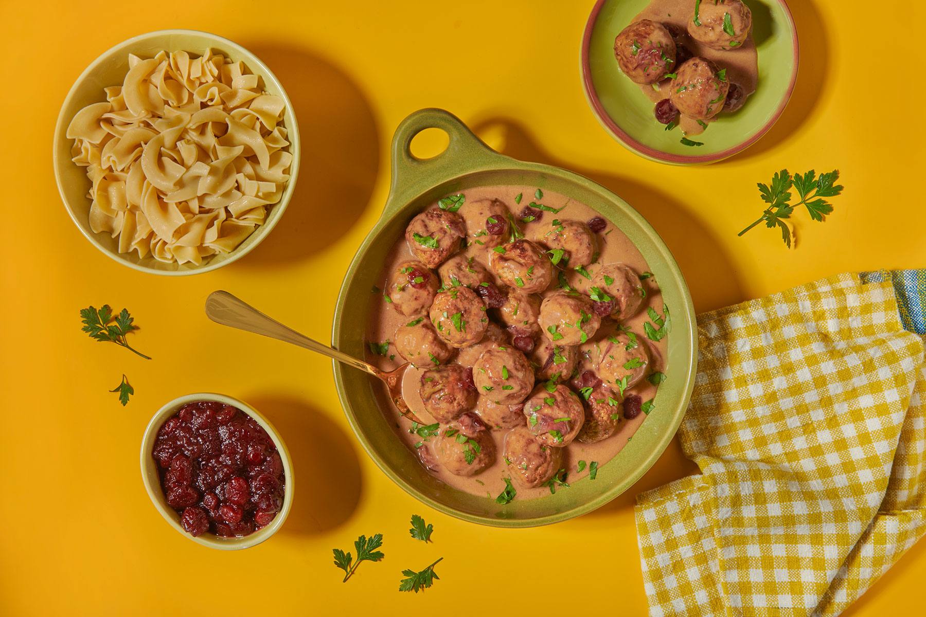 recipe image Slow Cooker Turkey Swedish Meatballs
